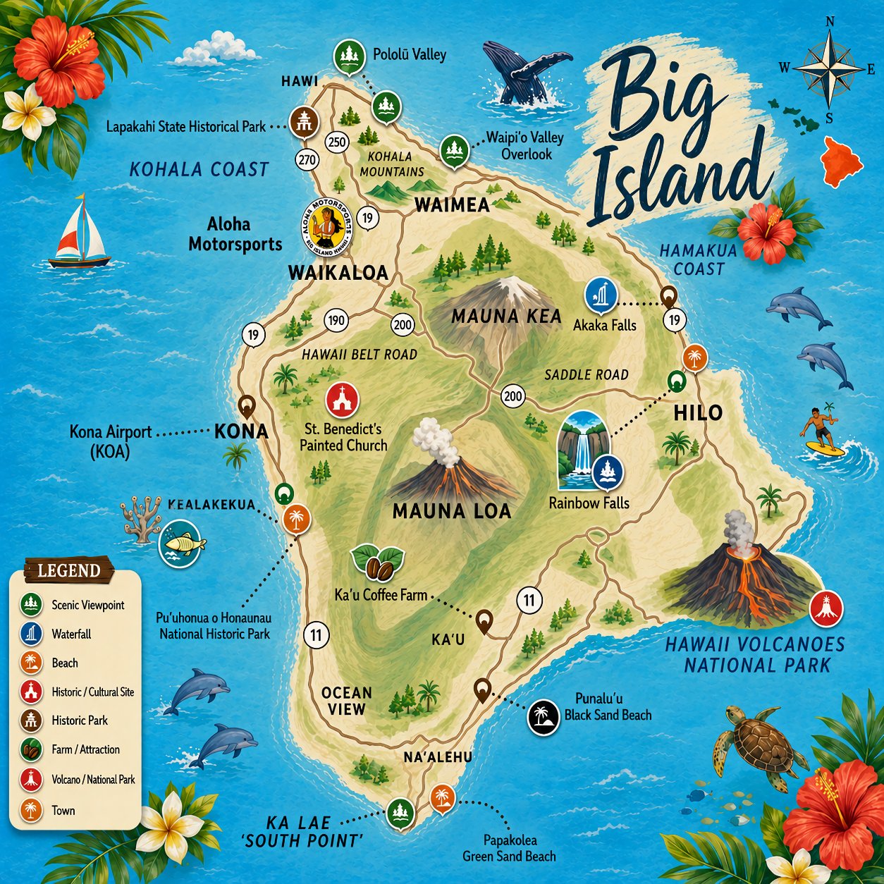 Locations | Aloha Motorsports | Hawaii Slingshot, Motorcycle and ScooterRentals